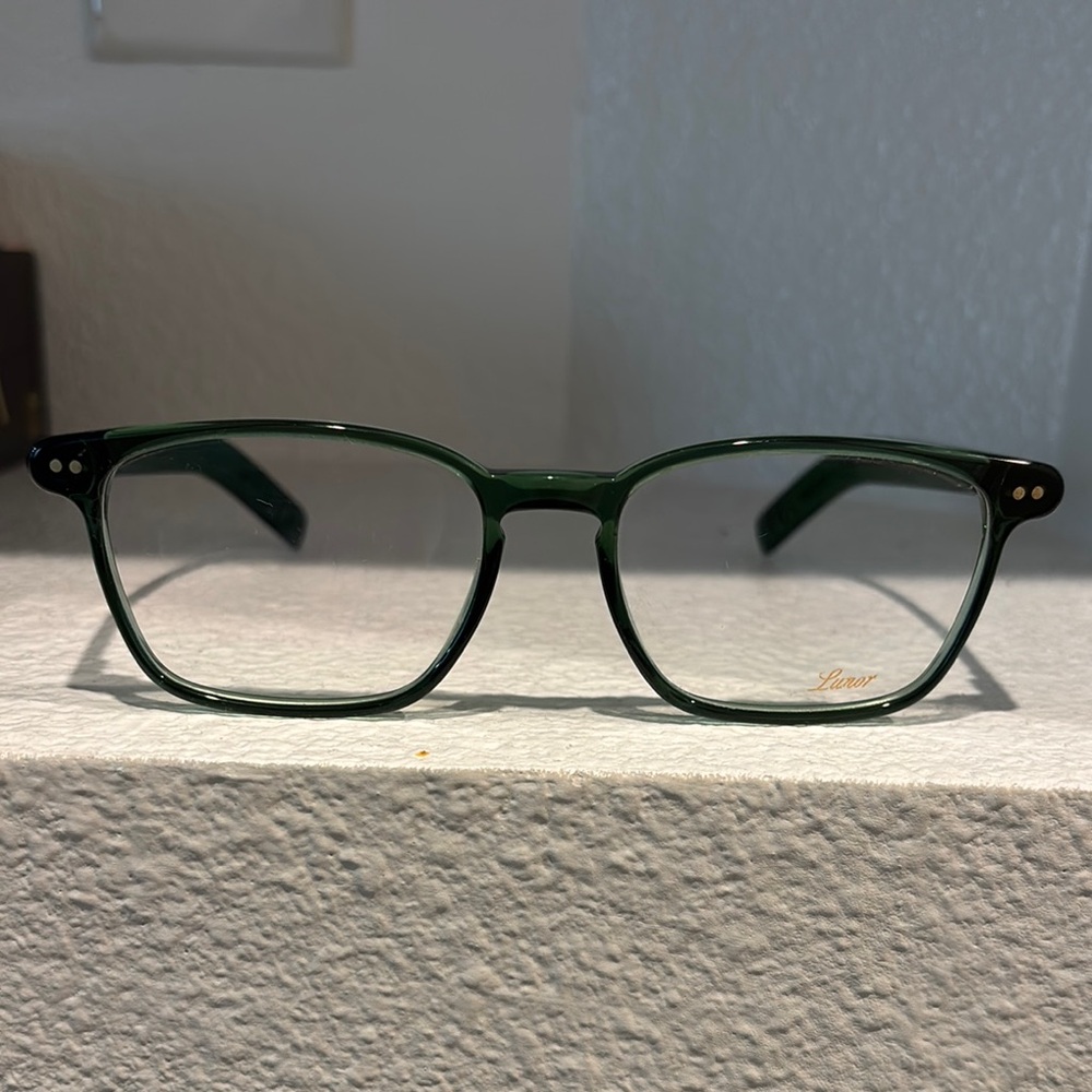 Lunor Green Eyeglasses